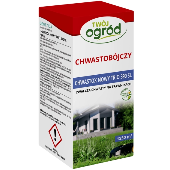 Agrosimex Chwastox nowy trio 390 SL 250ml Partia:202410003 data waż.16.10.2027