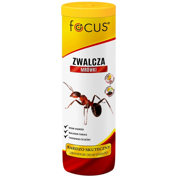 Agrosimex Focus granulat zwalcza mrówki 450g solniczka Partia: 03/2023 data waż.2026-11-01