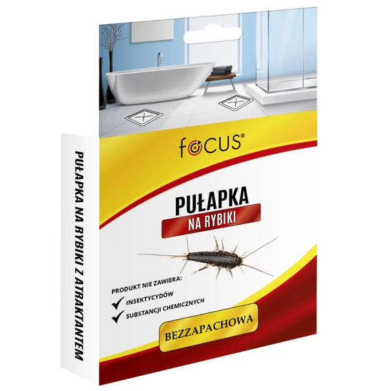 Agrosimex Focus pułapka na rybiki 1szt.(2 pułapki) Partia:01/2026 data waż.21.01.2028