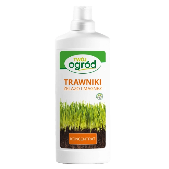 Agrosimex Nawóz trawniki magnez+żelazo 1kg płynny Partia:191124 data waż.19.11.2029
