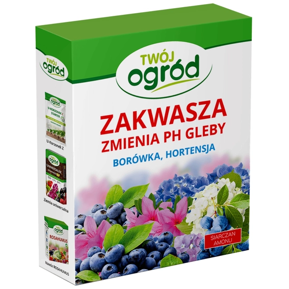 Agrosimex Siarczan amonu borówka hortensja 1kg Partia:09102025 data prod.09.10.2025 data waż.09.10.2028
