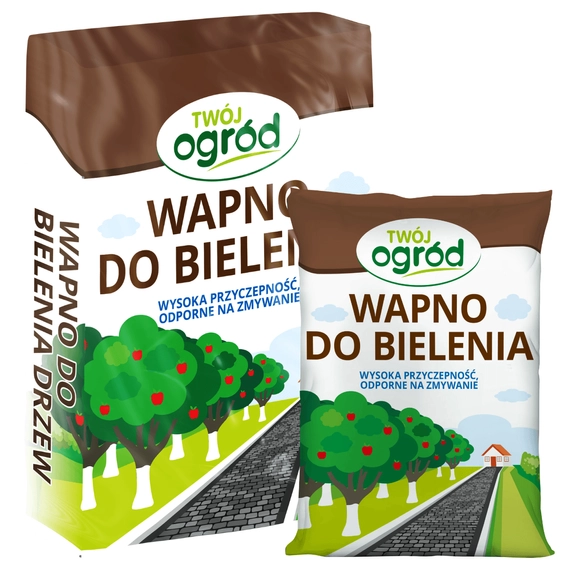 Agrosimex Wapno do bielenia drzew i krzewów 1kg Partia: 11/2025 data waż.01.11.2030