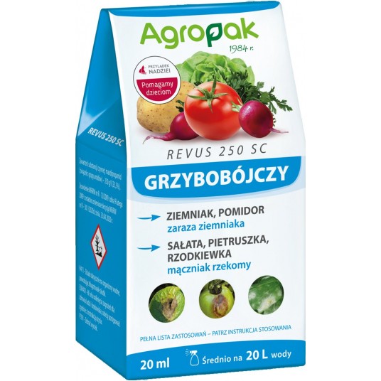 Agropak Revus 250 SC 20ml Partia:ARK6B2071 09.2025/5 -zdjęcie numer 1