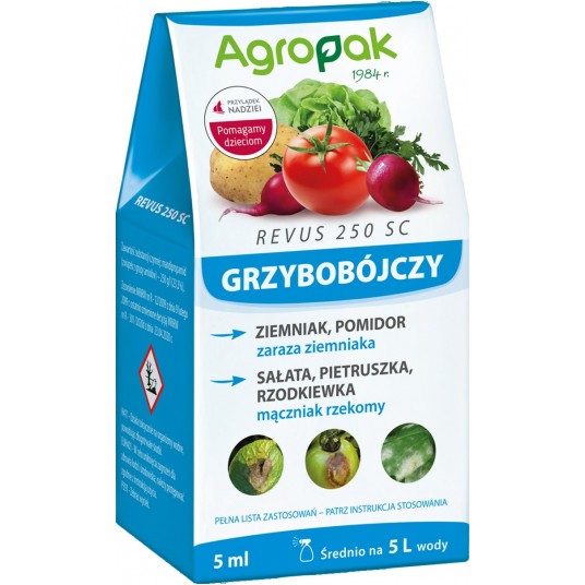 Agropak Revus 250 SC 5ml Partia:ARK6B2071 09.2025/5 -zdjęcie numer 1