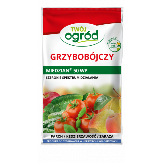 Agrosimex Miedzian 50 WP 10g Partia:820 data prod.13-02-2024 data waż.13.02.2027 -zdjęcie numer 1