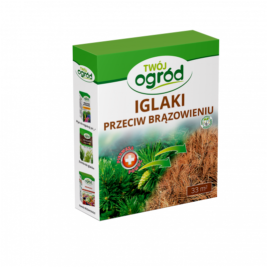 Agrosimex Nawóz do iglaków przeciw brązowieniu igieł 1kg Partia:29012026 data prod.2026-01-29 data waż.2031-01-29 -zdjęcie numer 1