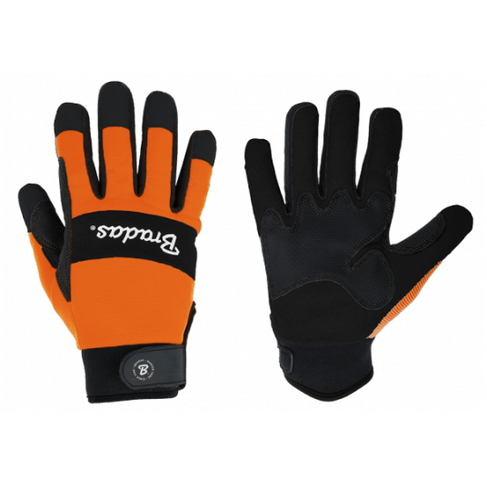 Bradas Rękawice ochronne tech black skóra synyetyczna rozmiar 9 -zdjęcie numer 1