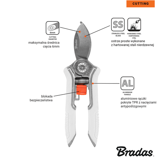 Bradas Sekator V-SERIES-M ostrze mijające -zdjęcie numer 3