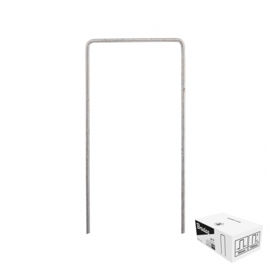 Bradas Szpilka metalowa galwanizowana "U" 7cm/20cm-100szt. BOX -zdjęcie numer 1