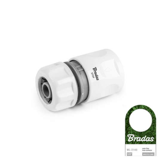 Bradas White line szybkozłączka 1/2" stop -zdjęcie numer 1