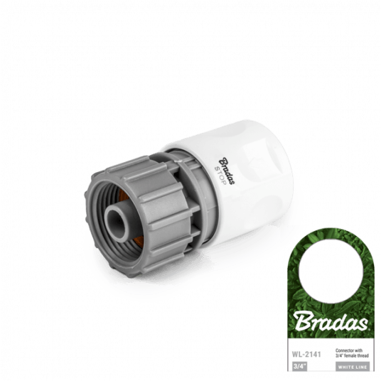 Bradas White line szybkozłączka z gw 3/4" - stop -zdjęcie numer 1