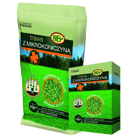 Granum Trawa z mikrokoniczyną 1kg karton p.PL610/03/56/M444 data waż.30-06-2029 lopon/1508/2026 data świadectwa:2026-06-03 -zdjęcie numer 1
