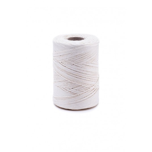 Nici lniane białe nabłyszczane 250g/300m -zdjęcie numer 1