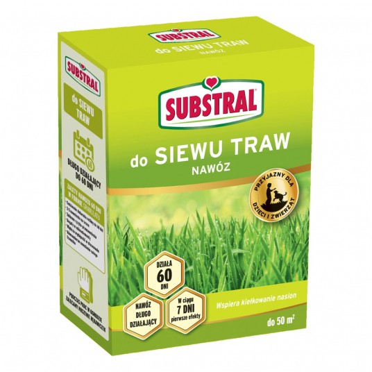 Substral Nawóz 60 dni do siewu traw 1kg -zdjęcie numer 1