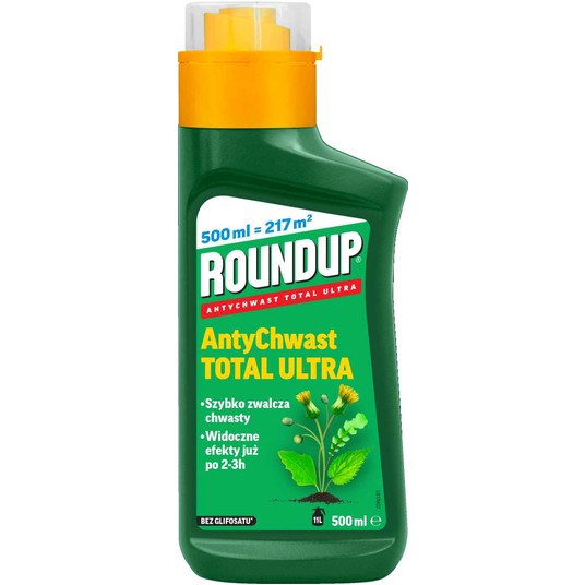 Substral Roundup anty chwast total ultra 500ml partia:1123343 DP: 22.09.2025 DW: 31.10.2027 -zdjęcie numer 1