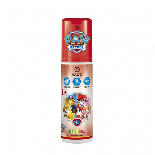 Vaco Płyn na kleszcze, komary i meszki dla dzieci Psi Patrol (od 12 m.) 90ml -zdjęcie numer 1