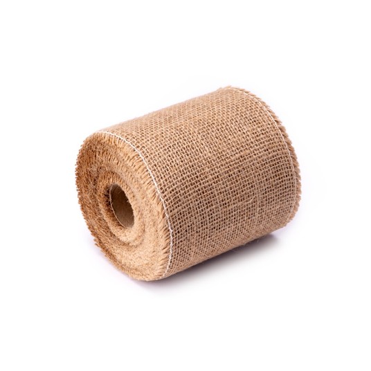 Wstążka jutowa 10cm/10m -zdjęcie numer 1