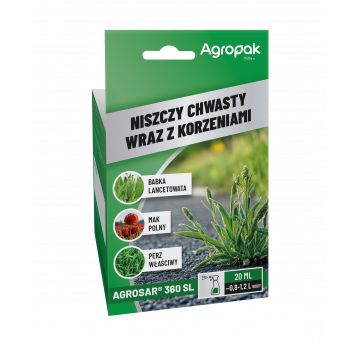 Agropak Agrosar 360 SL 20ml Partia:202501015 01.2025/2