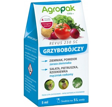 Agropak Revus 250 SC 5ml Partia:ARK5B2025 06.204/5