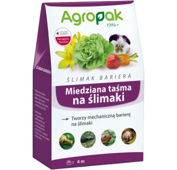 Agropak Ślimak Bariera taśma 4m
