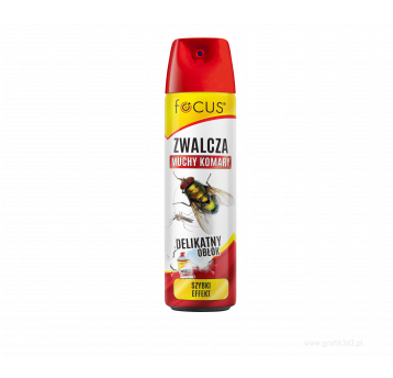 Agrosimex Focus AE zwalcza muchy, komary 300ml Partia: S/1 data waż.2027-07-01