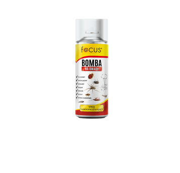 Agrosimex Focus bomba na owady 400ml Partia: S/4 data prod.2026-01-13 data waż.2029-01-13