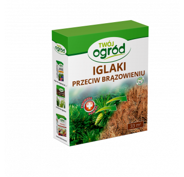 Agrosimex Nawóz do iglaków przeciw brązowieniu igieł 1kg Partia:29012026 data prod.2026-01-29 data waż.2031-01-29