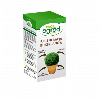 Agrosimex Nawóz do regeneracji bukszpanów 150g Partia:264 data waż.21.03.2035