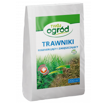 Agrosimex Nawóz do trawników regenerujących i zagęszczających 4kg Partia:11/2023 data waż.30.11.2028