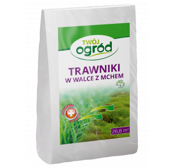 Agrosimex Nawóz do trawników zwalcza mech 4kg Partia:092024 data waż.01.09.2029