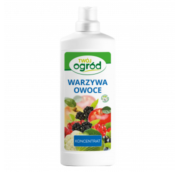 Agrosimex Nawóz do warzyw i owoców 1kg płynny Partia: 130326 data prod.13-03-2026 data waż.13-03-2031