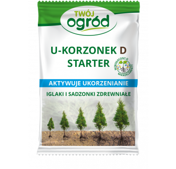 Agrosimex U-Korzonek D starter sadzonki zdrewniałe 10g Partia:02 data prod.31.05.2025 data waż.31.05.2030