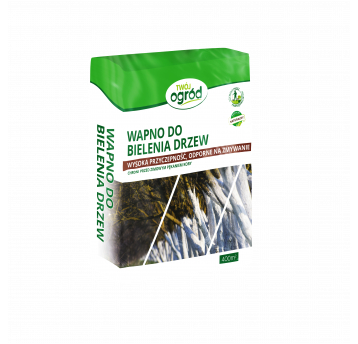 Agrosimex Wapno do bielenia drzew i krzewów 4kg Partia:11/2025 data waż.01.11.2030