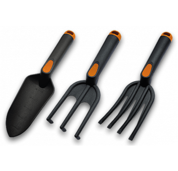Bradas 3-elementowy zestaw narzędzi ogrodniczych w woreczku