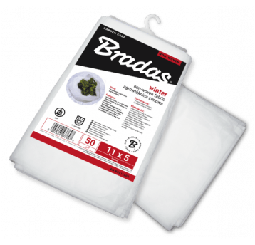Bradas Agrowłóknina 50 zimowa biała 1,1m x 10m