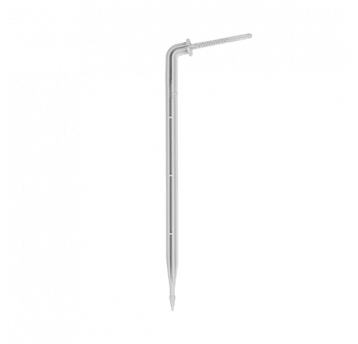 Bradas Długi kątowy kroplownik patykowy 2,2l/h, wtyk na wąż 3x5mm