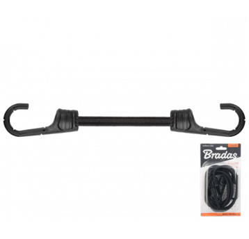 Bradas Guma elastyczna z hakiem metalowym pokrytym pvc boungee cord hook 2szt. x 120cm