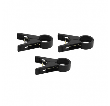 Bradas Klipsy do mocowania roślin 20mm-10szt. black