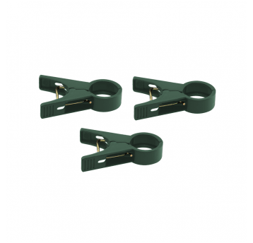 Bradas Klipsy do mocowania roślin 20mm-20szt. green