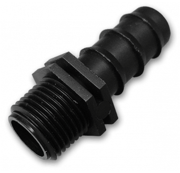 Bradas Łącznik gz 3/4", wtyk na wąż 16mm