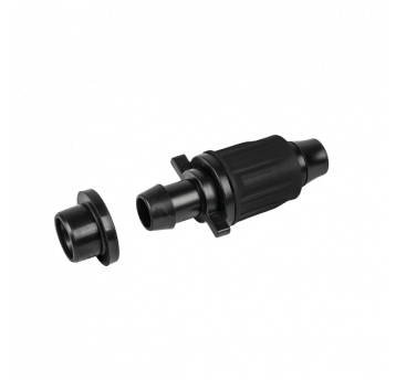 Bradas Łącznik QJ do rur kroplujących PE 16mm wpinka FLAT
