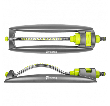 Bradas Lime edition zraszacz wahadłowy alu,16 dysz