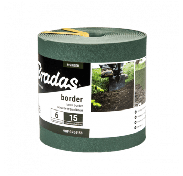 Bradas Obrzeże trawnikowe border 6m x 15cm zielone
