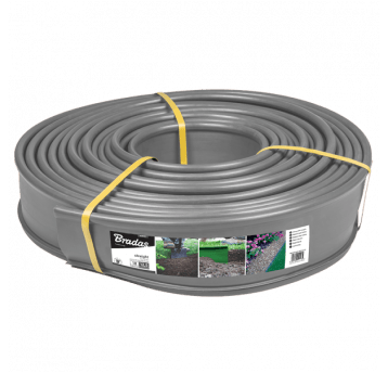 Bradas Obrzeże trawnikowe proste 18m x 12,5cm szare