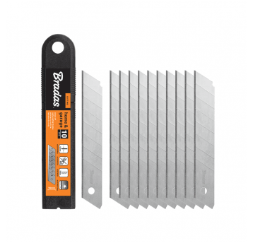 Bradas Ostrze 18mm, carbon steel neutral - 10szt.