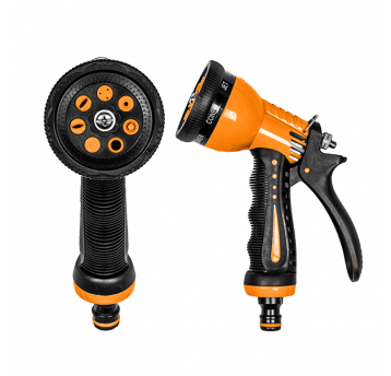 Bradas Pistolet 8-funkcyjny zebra twin