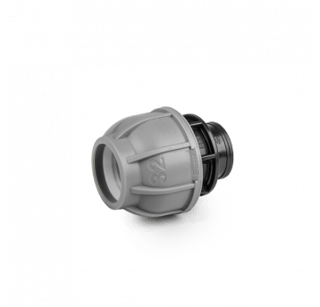 Bradas PN10 Łącznik do rur pe 25mm/ gw1"