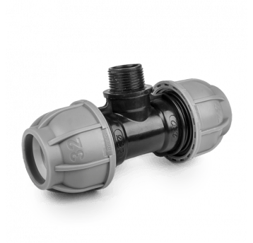 Bradas PN10 Trójnik do rur pe 32mm/ gz3/4"