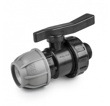 Bradas PN10 Zawór do rur pe 25mm/ gz3/4"