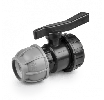 Bradas PN10 Zawór do rur pe 32mm/ gw1"